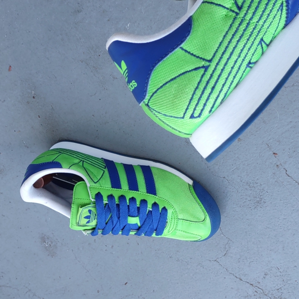 Adidas Men's Samoa Green Athletic Shoes/Sneakers - Picture 14 of 16